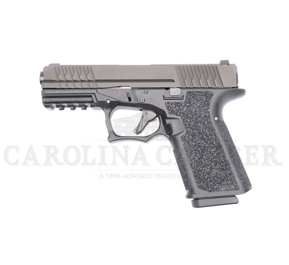 polymer80 pfc9cmpblk pfc9 compact 9mm luger 4.02" barrel, 15+1 round, black aggressive textured black polymer grip