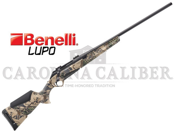 benelli be.s.t. lupo open country camo, 308 win, 22" barrel, 5 round