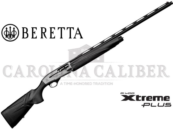 beretta, a400 xtreme plus ko, semi-automatic shotgun, 20 gauge, 3" chamber, 28" barrel, matte finish, black, synthetic stock, right hand, includes 5...
