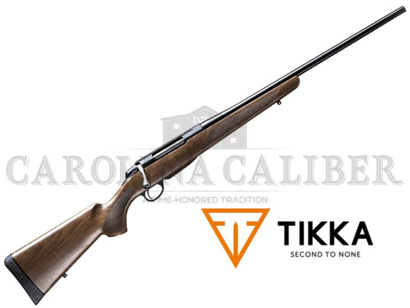 tikka, t3x hunter, bolt action, 300 winchester magnum, 24.3" barrel, 1:10" twist rate, wood stock, right hand, 3 rounds