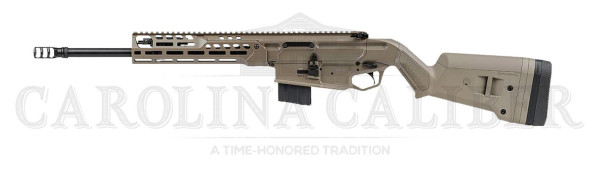 sig sauer, mcx-r regulator, semi-automatic rifle, 5.56 nato, 16" barrel, sig 2-port muzzle brake, cerakote finish, coyote, m-lok free float handguard...