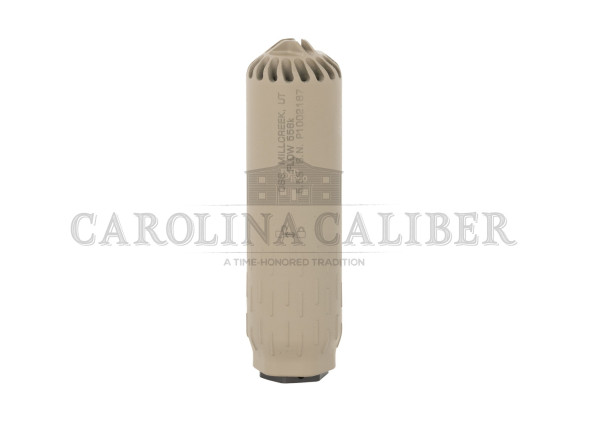 oss suppressors, flow 556k, suppressor, 5.5", 556nato, c-series cerakote finish, flat dark earth, 17-4ph stainless steel, includes 1/2x28 flash hider