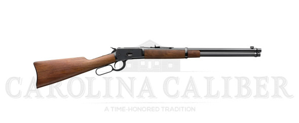 winchester 1892 carbine lever action rifle .45 long colt, 20" blued barrel, 10 rounds, satin walnut stock