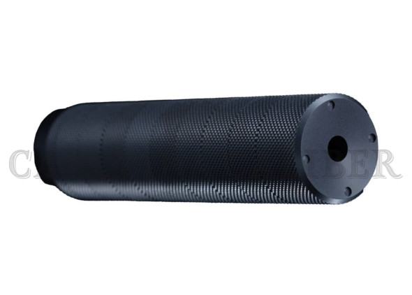 sonicore, skarv 22, suppressor, 22 long rifle, 5" long, 6026-t9 aluminum construction, 1/2x28 direct thread, 1.13" diameter, anodized finish, black