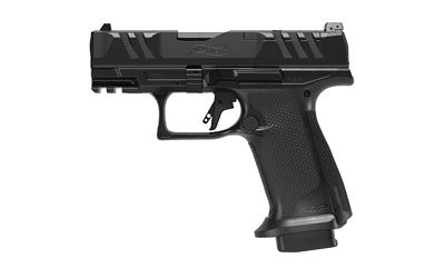 walther, pdp, pro-e f-series, semi automatic, 9mm, 3.5" barrel, black finish, optics ready, adjustable sights, right hand, 18 round capacity