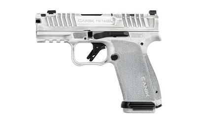 canik, mete mc9 prime, semi-automatic, striker fired, compact, 9mm, 3.64" barrel, compensated slide and barrel with blast chamber, night sights,...
