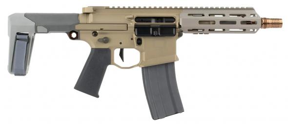 q honey badger pistol .300 blk 7" with brace