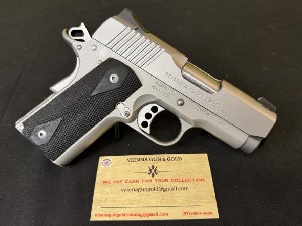 used kimber stainless ultra carry ii 26070058