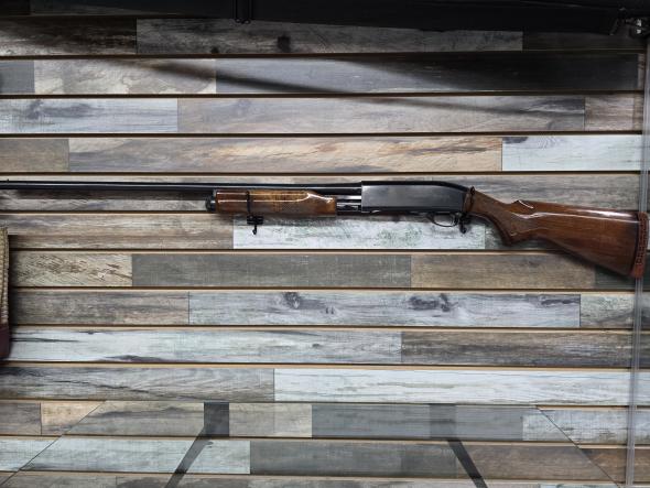 remington 870 wingmaster pump-action shotgun