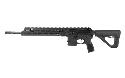 sig sauer, 516g3, ar, semi-automatic, 5.56 nato, 16" threaded barrel, 1/2x28 thread pitch, anodized finish, black, adjustable magpul stock, 10 rounds...