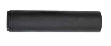 one horse, ashe suppressor, 5.56 nato, black titanium, plan b mount, 5.4 oz., includes 1/2-28 flash hider