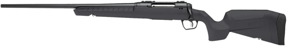 savage, axis ii compact, bolt action, 223 remington, 20" barrel, black finish, gray synthetic stock, left hand, 4 round capacity