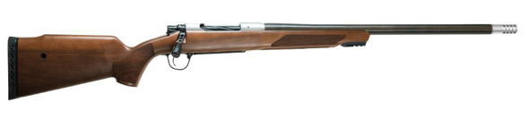 christensen arms, ridgeline safari, bolt action, 7mm prc, 22" threaded carbon fiber barrel, stainless finish, walnut stock, right hand, 3 round...