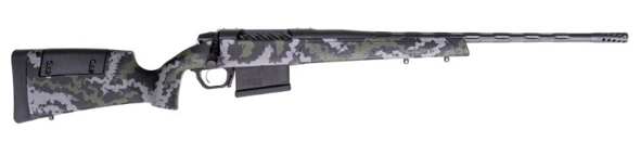 weatherby, model 307 range xp 2.0, bolt action, 240 weatherby mag, 24" threaded barrel, black receiver, green/gray sponge came polymer stock,...