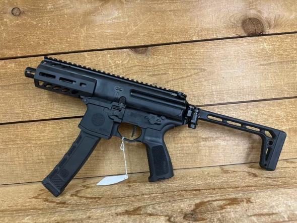 sig sauer mpx sbr 4.5" 9mm 35 rounds - black