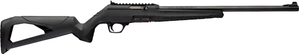 winchester repeating arms, wildcat shadow, 22 lr, 16.50" matte blued button-rifled barrel, black polymer receiver w/picatinny rail, black fixed...