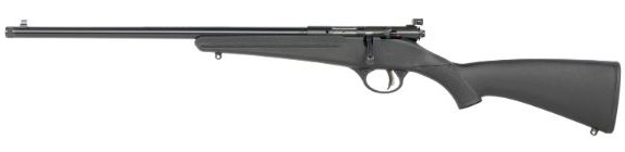 savage arms, rascal f-sr, bolt action, 22 long rifle, 16" threaded barrel, black finish, synthetic stock, single shot, left hand
