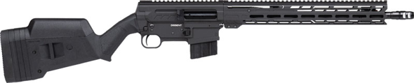 cmmg, dissent br4, semi automatic, 22 arc, 16.1" barrel, black armor cerakote finish, m-lok handguard, magpul sga stock, ambidextrous, 10 round...