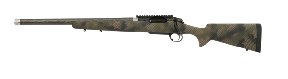 proof research, elevation 2.0, bolt action, 6.5 creedmoor, 22" threaded carbon fiber barrel, black finish, midnight carbon fiber stock, left hand, 4...