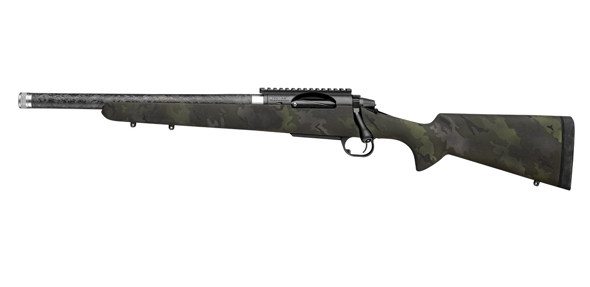 proof research, elevation 2.0, bolt action, 22 creedmoor, 18" threaded carbon fiber barrel, black finish, midnight carbon fiber stock, left hand, 4...
