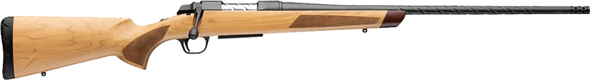browning, ab3 pro hunter deluxe, 308 win, 22" threaded barrel, maple stock, 5 rounds