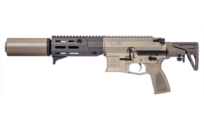 maxim defense industries, pdx-sd, semi-automatic rifle, sbr, 300 blackout, 5.5" threaded barrel, cerakote finish, arid (flat dark earth), pdw stock,...