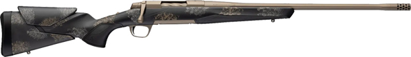 browning, x-bolt 2 speed hd full size, 300 win mag, 26" smoked bronze cerakote fluted threaded barrel, smoked bronze cerakote steel drilled & tapped...