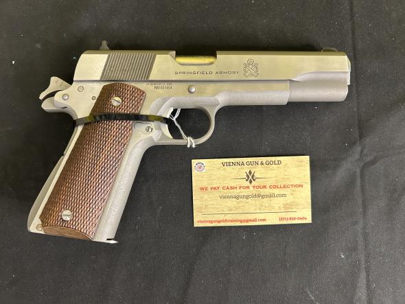 used springifeld m1911-a1 mil-spec ss 26080236