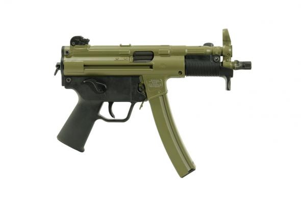 hk sp5k-pdw 9mm 5.83" 30rd bazooka green