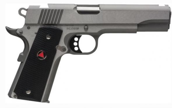 colt, delta elite engraver, semi automatic, 10mm, 5" barrel, silver finish, black grips, right hand, 8 round capacity