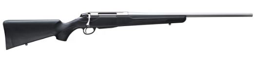 tikka, t3x lite stainless, bolt action, 6mm creedmoor, 22" threaded barrel, stainless steel finish, black synthetic stock, right hand, 3 round...