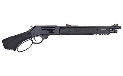 henry repeating arms, h10 bear''s leg, lever action pistol, 45-70 government, 13.7" threaded barrel, 5/8x24 thread pitch, round blued steel, blued...