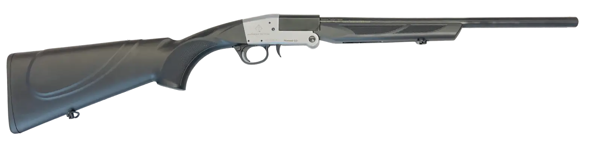 american tactical, nomad g3 single shot shotgun, 12 gauge, 18" barrel, black, 1 round