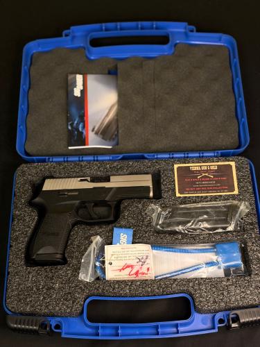 sig sauer p250 two-tone 9mm 26100064