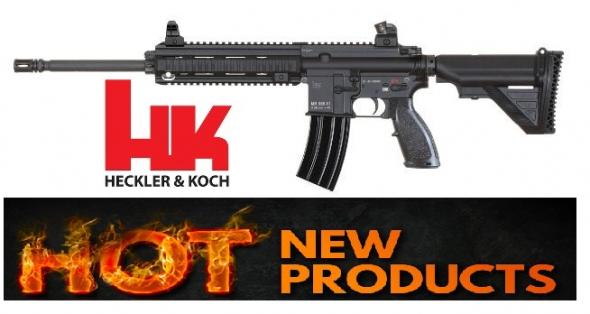 Heckler & Koch HKI MR556 Match Combat Rifle 5.56mm 16.5 Inch Barrel Black Finish 6-Position Buttstock 30 Round