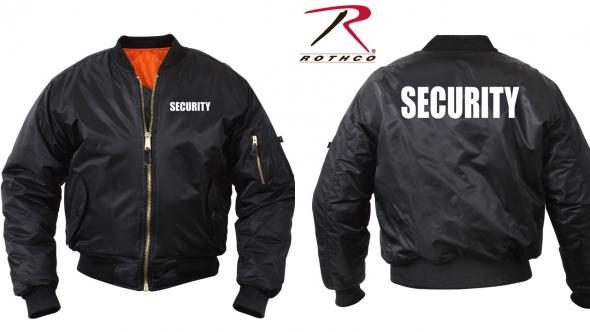Awh Arms Ammo Rothco Ma 1 Flight Jacket With Security Print 3x