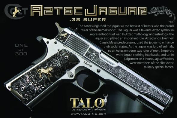 TALO Colt Aztec Jaguar Pre-Azul 38 Super - 1 of 300 Limited Edition # 276