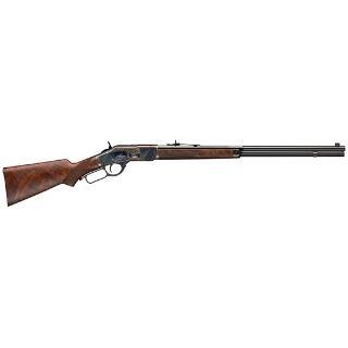 winchester 1873 deluxe sporter lever action rifle .44-40 win 14 rounds 24" barrel walnut stock color case/blued finish