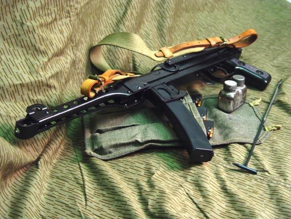 PPS-43C Pistol with two magazines 7.62mmX25mm Tokarev 6.15" 35+1 Blk Syn Grip