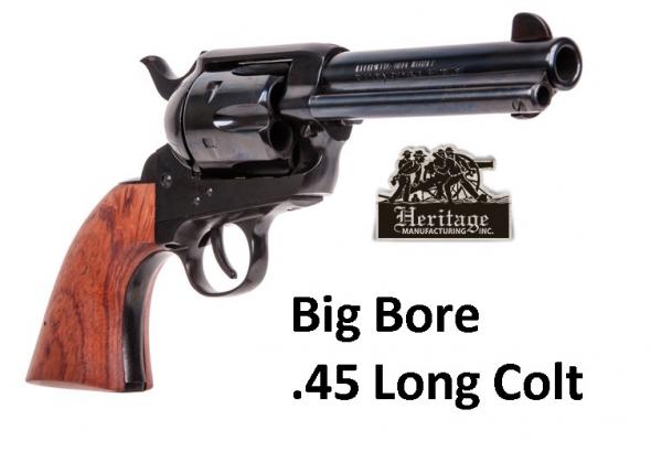 Colt SAA Type Big Bore Rough Rider .45 Long Colt 4-3/4" Barrel Blue Finish 6 Round