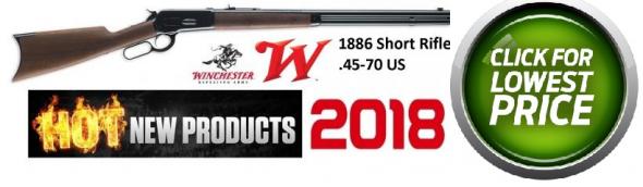 Winchester Guns 1886 Short Lever 45-70 Government 24" 8+1 Walnut