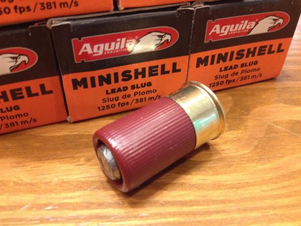 Aguila Minishell 12 Gauge 1.75 Inch 1250 FPS .875 Ounce Slug