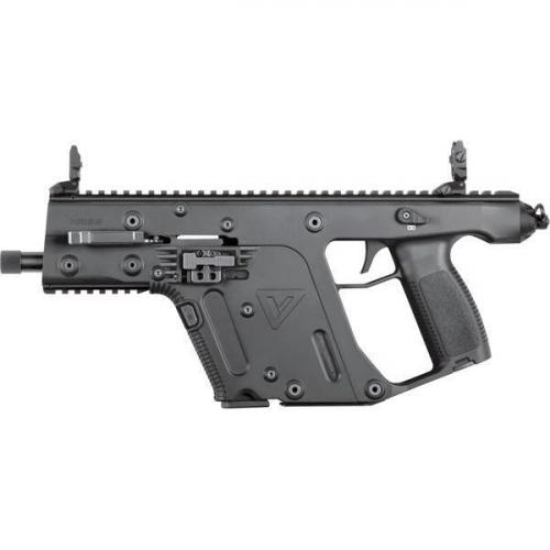 kriss usa, inc, vector sdp, gen ii, pistol, semi-automatic, 45 acp, 5.5" barrel, threaded barrel, polymer, black, flip up sights, 13 rounds, 1...