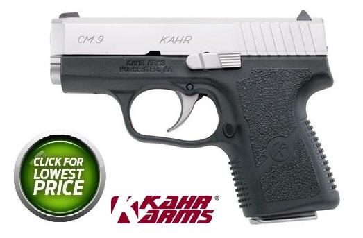 Kahr Arms, CM9, Striker Fired, Compact Pistol, 9MM, 3" Barrel, Polymer Frame, Matte Stainless Finish, Fixed Sights, 6Rd, 1 Magazine 💲💲309.95💲💲