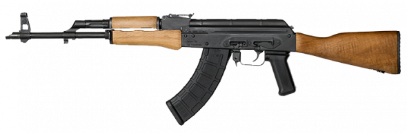 century arms, wasr-10, 7.62x39mm, 16.5" barrel, 30 round, wood stock