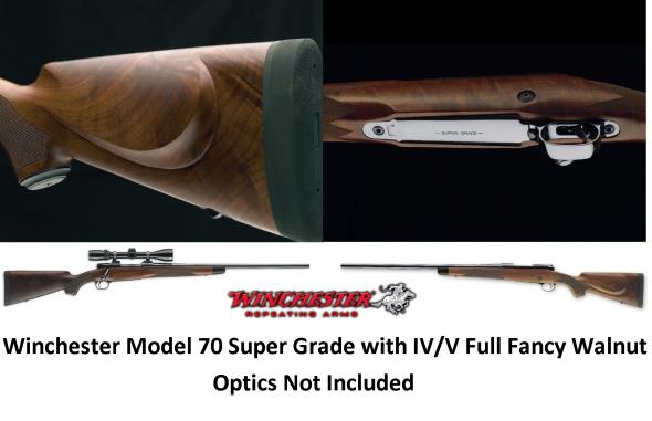Winchester M70 Super Grade Bolt 270 Win 26" 5+1 Grade VI/V Walnut Stk