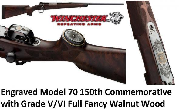 Winchester High Grade V/VI Model 70 Super Grade 150TH Commemorative 62 of 500 270 Win