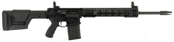 franklin armory, praefector-m milita semi-automatic 308 winchester 20" barrel, 30+1 round, magpul prs black stock black hardcoat anodized