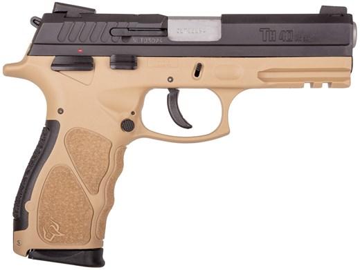 taurus, th40, double / single action, 40 s&w, 4.25" barrel, 15+1 round, black/fde finish