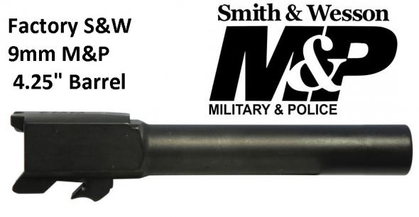 Smith & Wesson Replacemnt Barrel S&W M&P 9mm Luger 4.25"